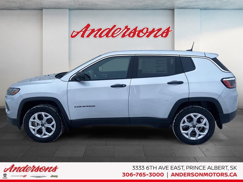 2026 Jeep Compass SPORT Heated Seats / Selec-Terrain / 8.4-Inch Display