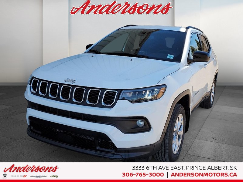 2026 Jeep Compass NORTH Heated Seats & Steering Wheel / Blind–Spot Monitoring