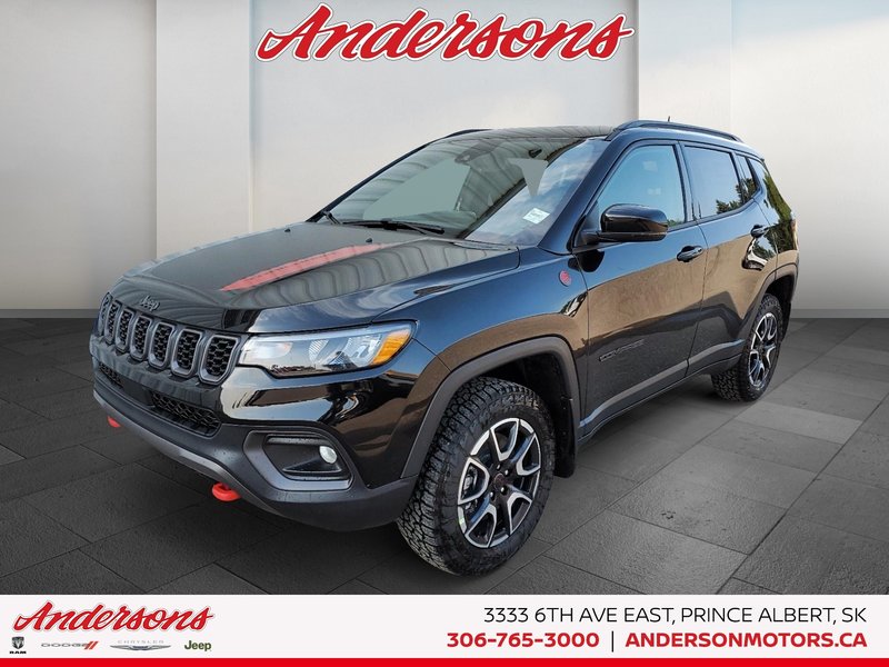 2026 Jeep Compass TRAILHAWK 2.0L Turbo / Alpine Audio / Panoramic Sunroof