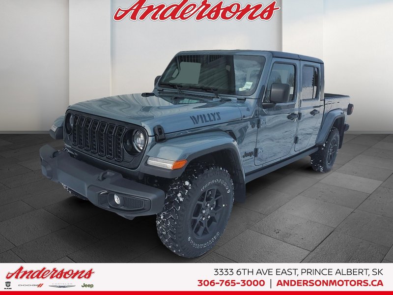 2026 Jeep Gladiator WILLYS Proximity Key / Off-Road Plus Mode