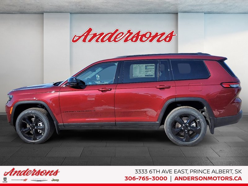 2025 Jeep Grand Cherokee L LIMITED Seats 7 / Black Appearance / Sunroof / Alpine Stereo