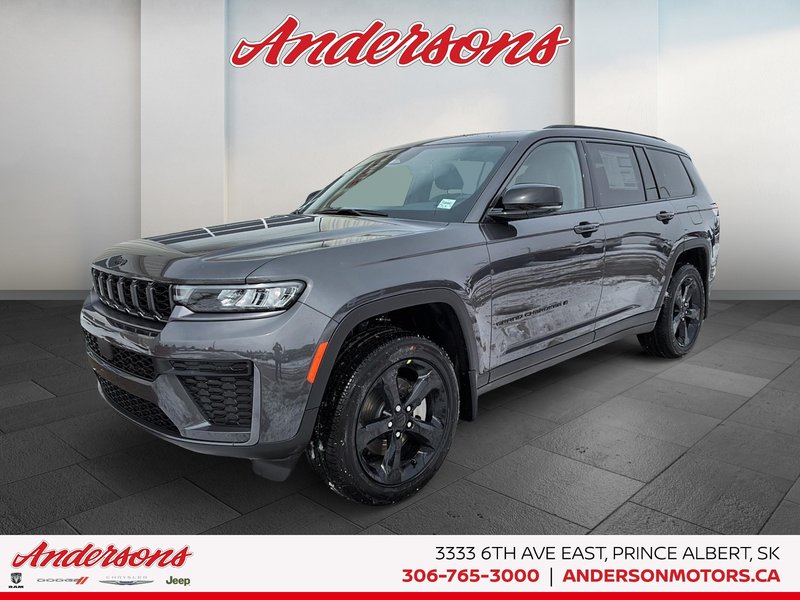 2026 Jeep Grand Cherokee L ALTITUDE 2.0L Turbo / 20-inch Gloss Black Wheels / Trailer Tow Package