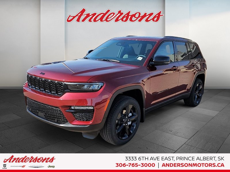 2025 Jeep Grand Cherokee LIMITED Luxury Tech Group / Black Appearance / Panoramic Sunroof