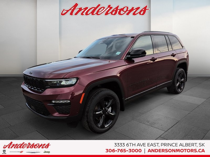 2025 Jeep Grand Cherokee LIMITED Luxury Tech Group / Black Appearance Pkg / Panoramic Sunroof