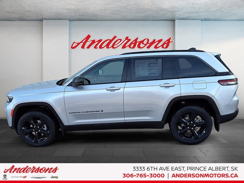 2026 Jeep Grand Cherokee LIMITED 2.0L Turbo / Panoramic Sunroof / 20-inch Gloss Black Wheels
