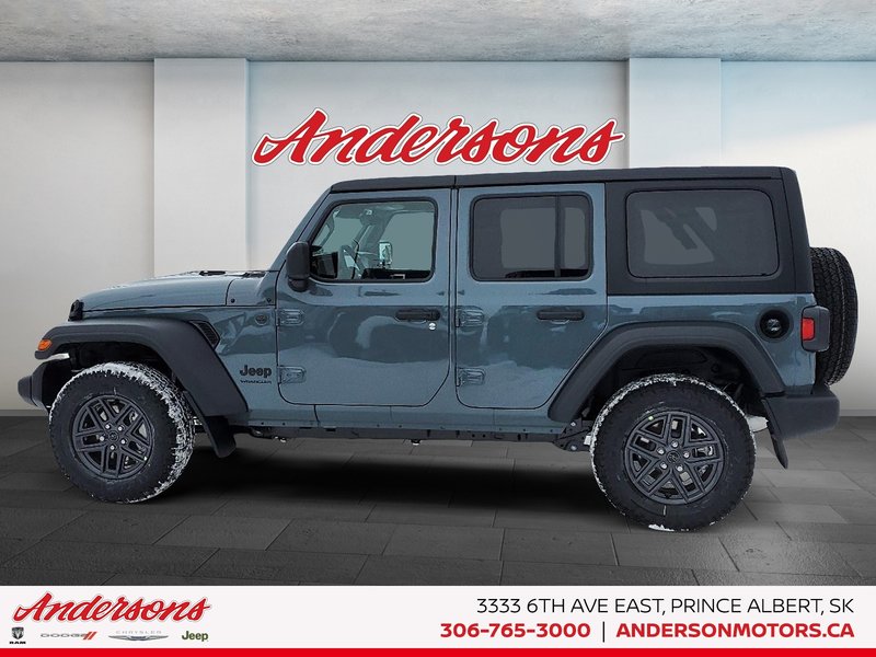 2025 Jeep WRANGLER 4-Door SPORT S Heated Seats / Remote Start