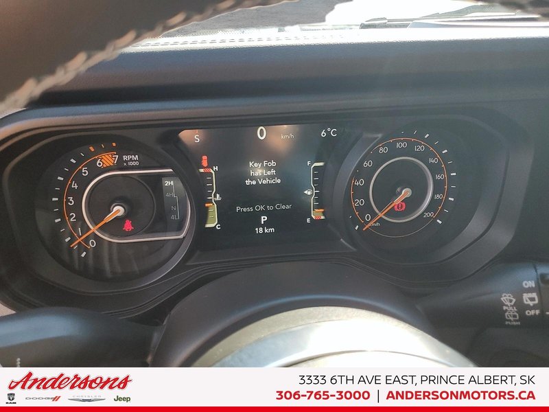 2025 Jeep WRANGLER 4-Door SAHARA Adaptive Cruise Control / All-Terrain Tires