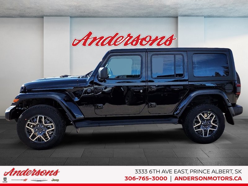 2025 Jeep WRANGLER 4-Door SAHARA Adaptive Cruise Control / All-Terrain Tires
