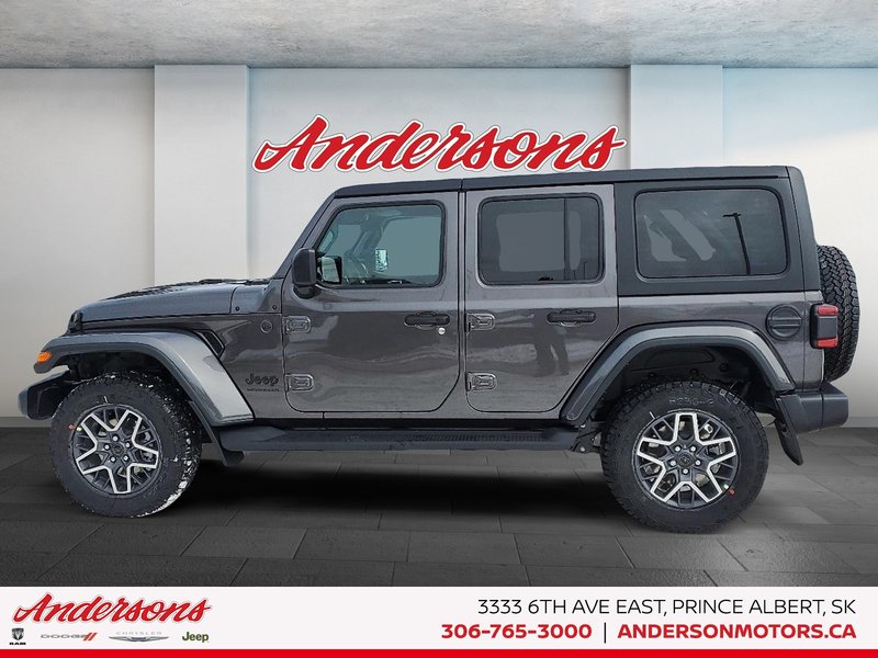 2025 Jeep WRANGLER 4-Door SAHARA Adaptive Cruise Control / All-Terrain Tires