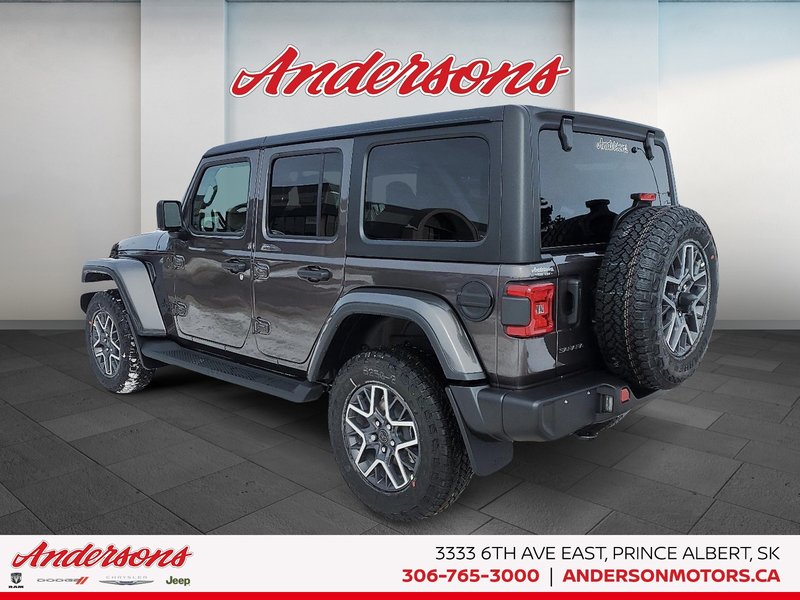 2025 Jeep WRANGLER 4-Door SAHARA Adaptive Cruise Control / All-Terrain Tires
