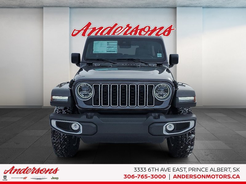 2025 Jeep WRANGLER 4-Door SAHARA Adaptive Cruise Control / All-Terrain Tires