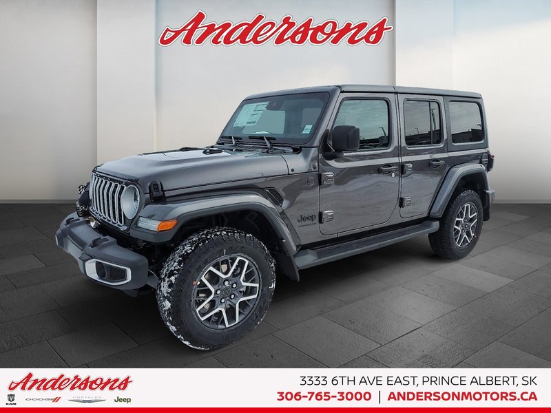 2025 Jeep WRANGLER 4-Door SAHARA Adaptive Cruise Control / All-Terrain Tires