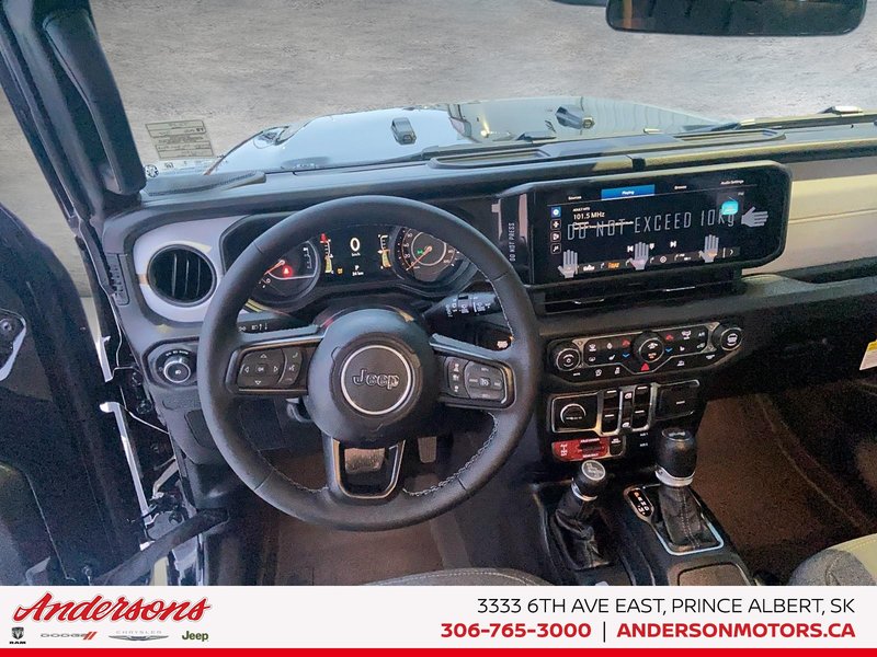 2026 Jeep Wrangler 4-Door WILLYS Xtreme 35 Tire Package / Advanced Cruise Control / Alpine Sound System