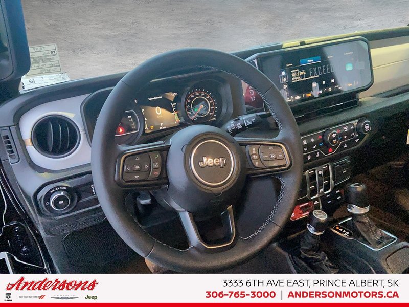 2026 Jeep Wrangler 4-Door WILLYS Xtreme 35 Tire Package / Advanced Cruise Control / Alpine Sound System