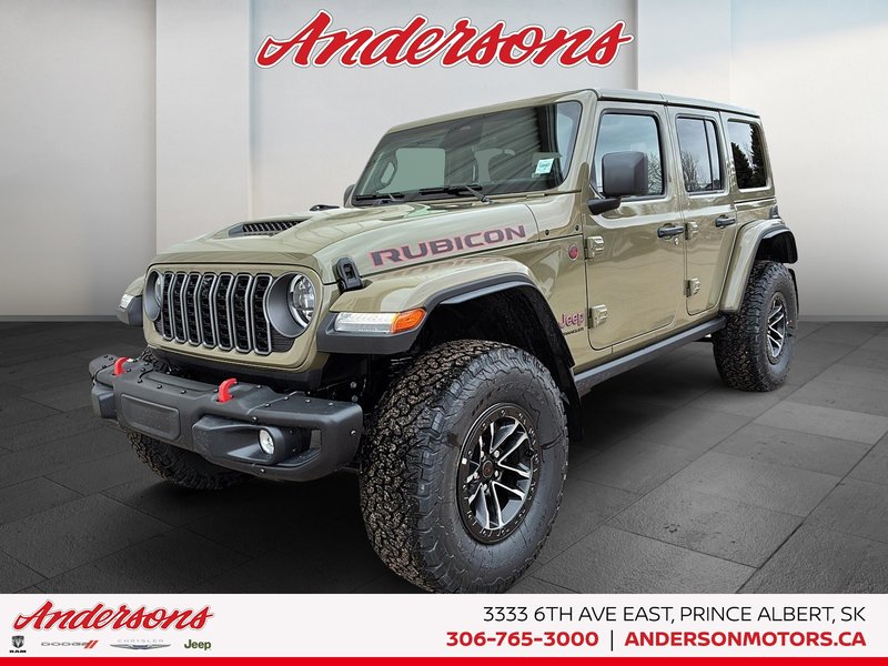 2026 Jeep Wrangler 4-Door RUBICON X 35-inch Tires / Steel Bumpers / 4:1 Rock-Trac