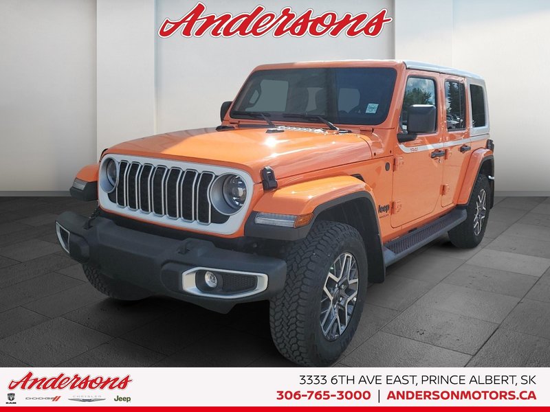 2026 Jeep Wrangler 4-Door SAHARA 3.6L V6 / 12.3-inch NAV / Alpine Audio