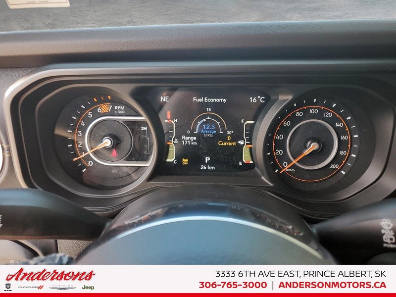 2026 Jeep Wrangler 4-Door SAHARA 3.6L V6 / 12.3-inch NAV / Alpine Audio