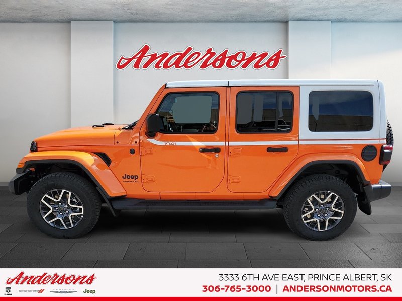 2026 Jeep Wrangler 4-Door SAHARA 3.6L V6 / 12.3-inch NAV / Alpine Audio
