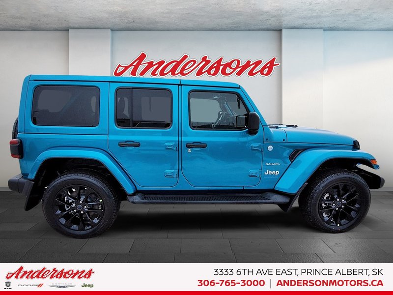 2024 Jeep Wrangler 4xe SAHARA PLUG-IN HYBRID!