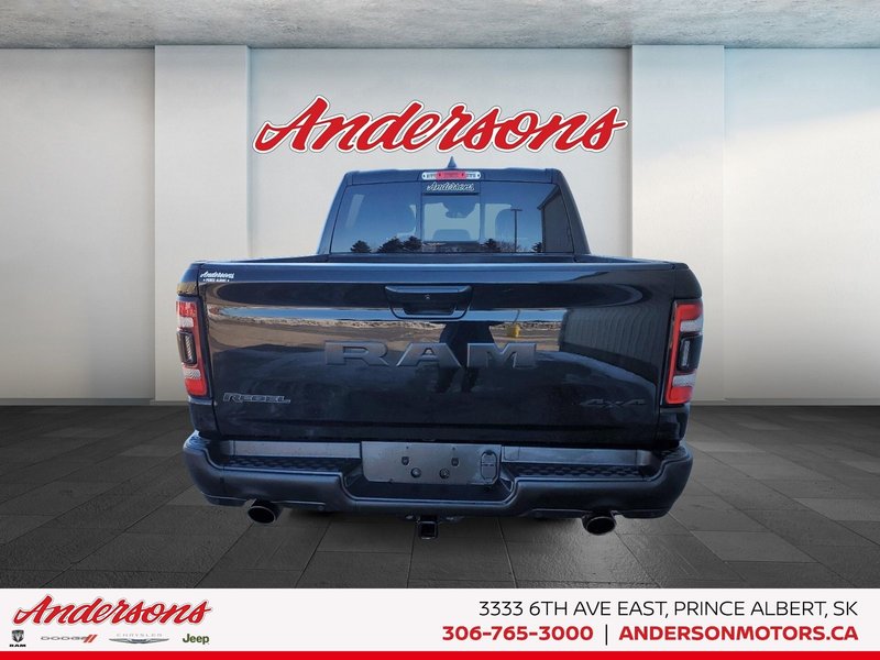 2024 Ram 1500 Rebel 5.7L HEMI V8 / Crew Cab / harman/kardon Premium Audio / Mopar Cold Air Intake