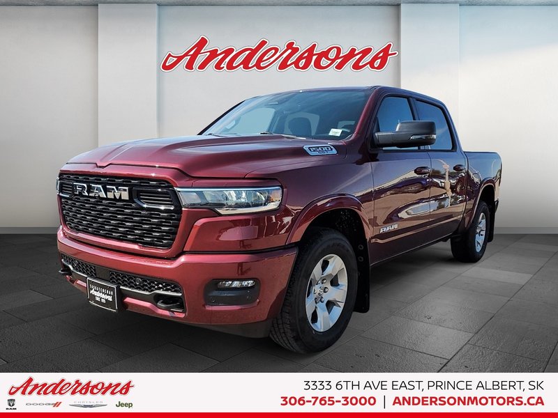 2025 Ram 1500 BIG HORN RED PEARL!