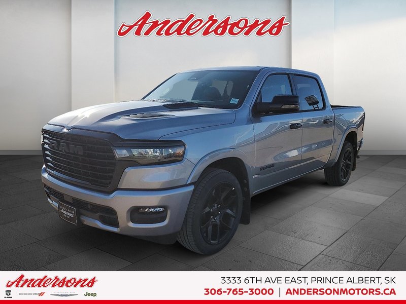 2025 Ram 1500 LARAMIE Night Edition / Heads-Up Display / Sunroof
