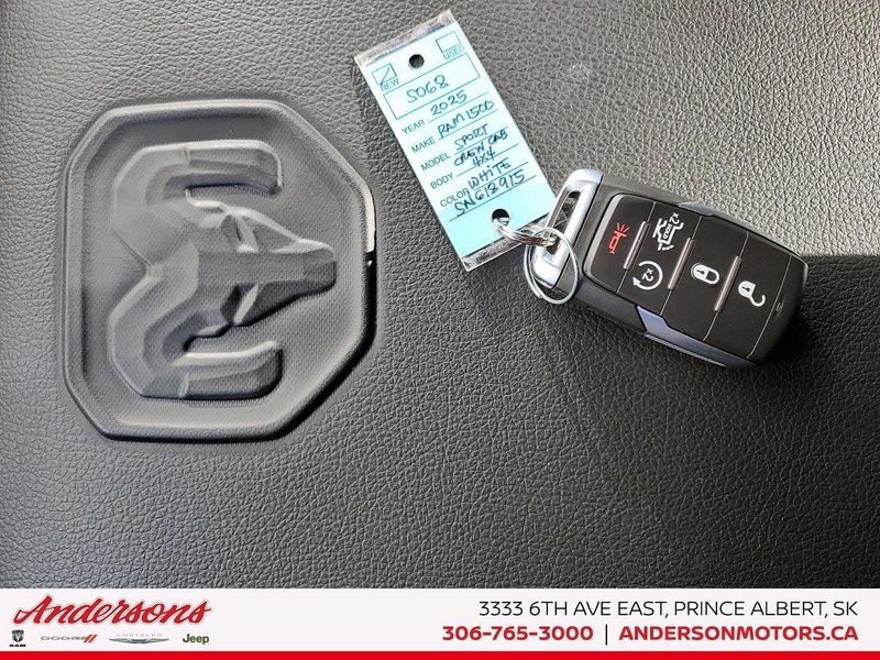 2025 Ram 1500 SPORT Night Edition / Bed Utility Group / Sunroof
