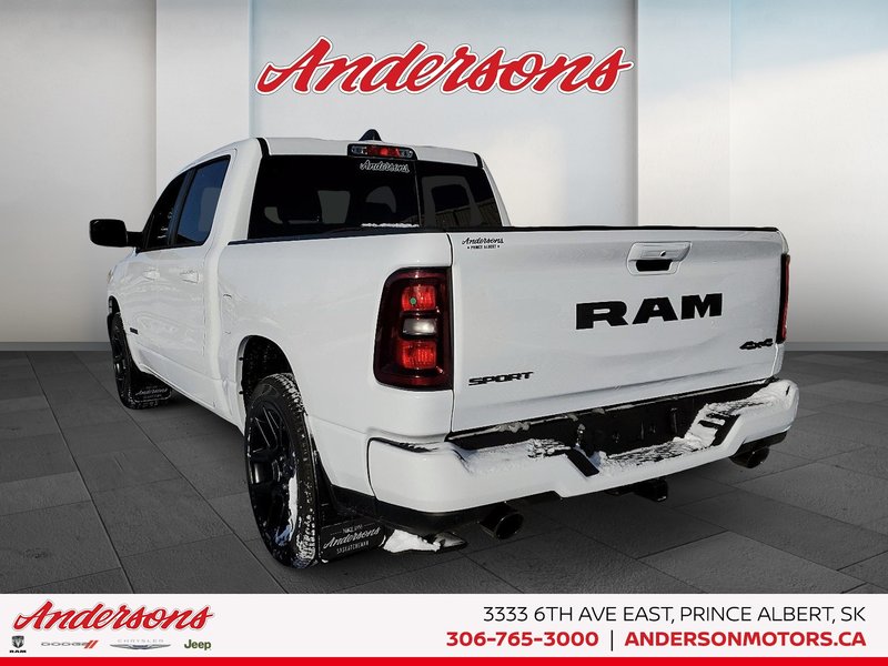 2025 Ram 1500 SPORT Night Edition / Bed Utility Group / Sunroof