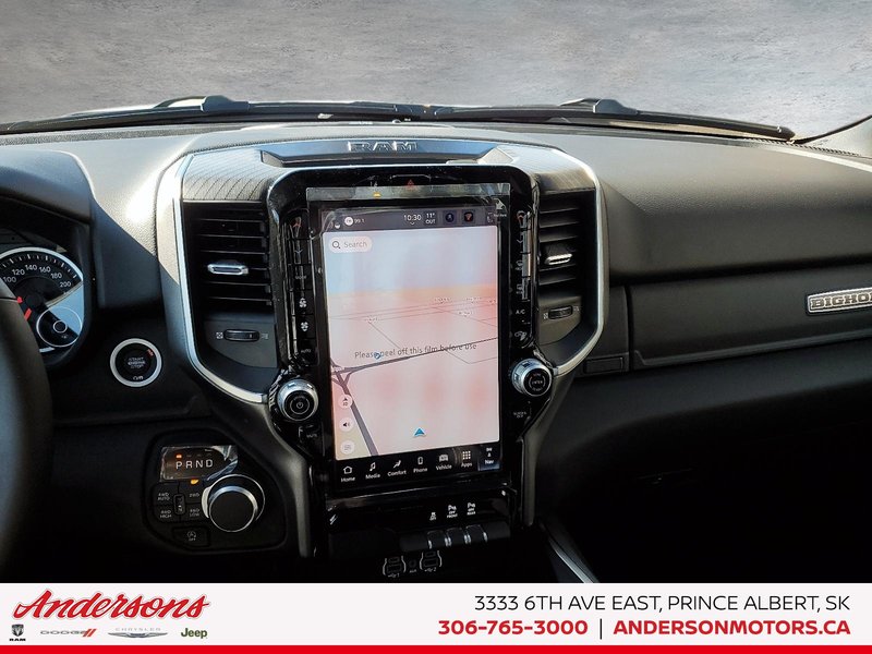 2025 Ram 1500 BIG HORN Hurricane Twin Turbo / Night Edition / 12-inch Touchscreen