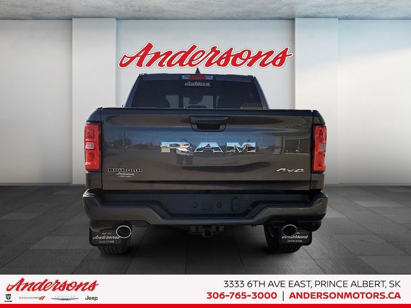 2026 Ram 1500 BIG HORN 3.0L Hurricane Twin Turbo I6 / Crew Cab / Sport Appearance Package / Heated Seats & Wheel