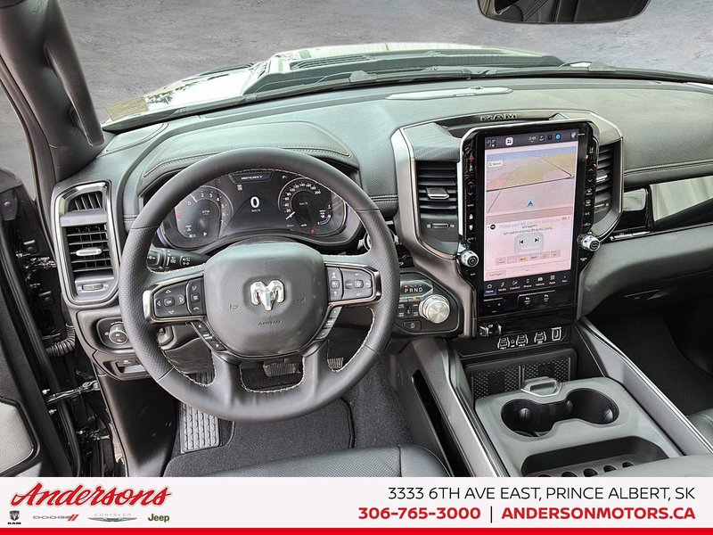 2026 Ram 1500 SPORT 3.0L Hurricane Twin Turbo I6 / Crew Cab / harman/kardon Audio / Ventilated Front Seats