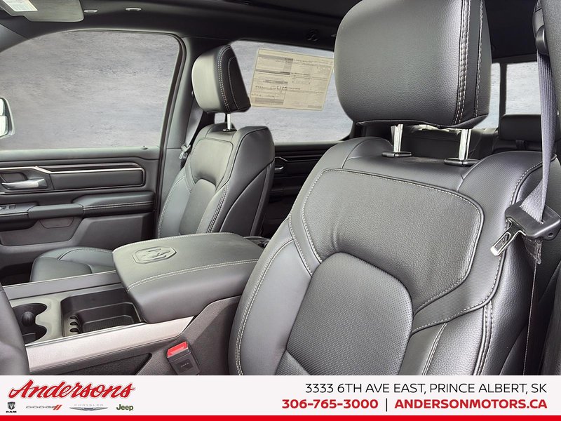 2026 Ram 1500 SPORT 3.0L Hurricane Twin Turbo I6 / Crew Cab / harman/kardon Audio / Ventilated Front Seats