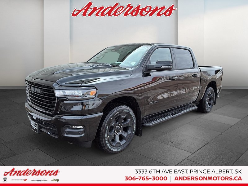 2026 Ram 1500 SPORT 3.0L Hurricane Twin Turbo I6 / Crew Cab / harman/kardon Audio / Ventilated Front Seats