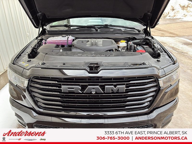 2026 Ram 1500 SPORT 3.0L Hurricane Twin Turbo I6 / Crew Cab / harman/kardon Audio / Ventilated Front Seats