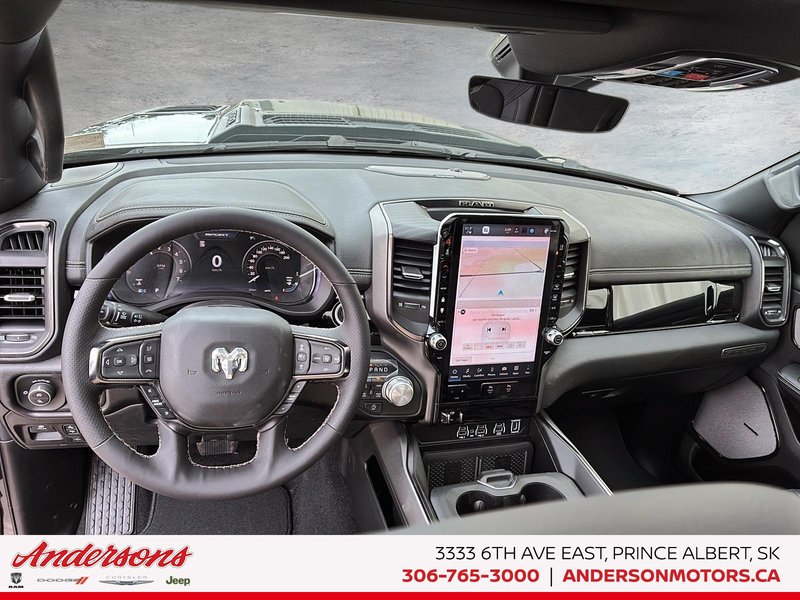 2026 Ram 1500 SPORT 3.0L Hurricane Twin Turbo I6 / Crew Cab / harman/kardon Audio / Ventilated Front Seats