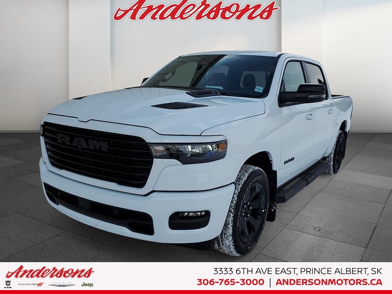 2026 Ram 1500 SPORT 3.0L Hurricane Twin Turbo I6 / Crew Cab / Mopar Side Steps / Panoramic Sunroof