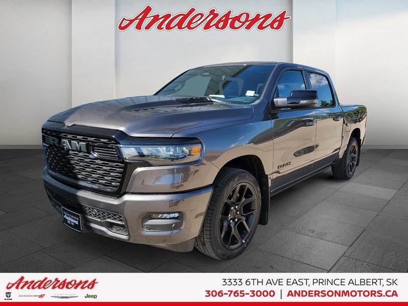 2026 Ram 1500 SPORT 3.0L Hurricane Twin Turbo I6 / Crew Cab / Night Edition / Deployable Running Boards