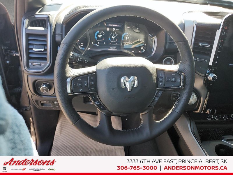 2026 Ram 1500 SPORT 3.0L Hurricane Twin Turbo I6 / Crew Cab / Night Edition / Deployable Running Boards