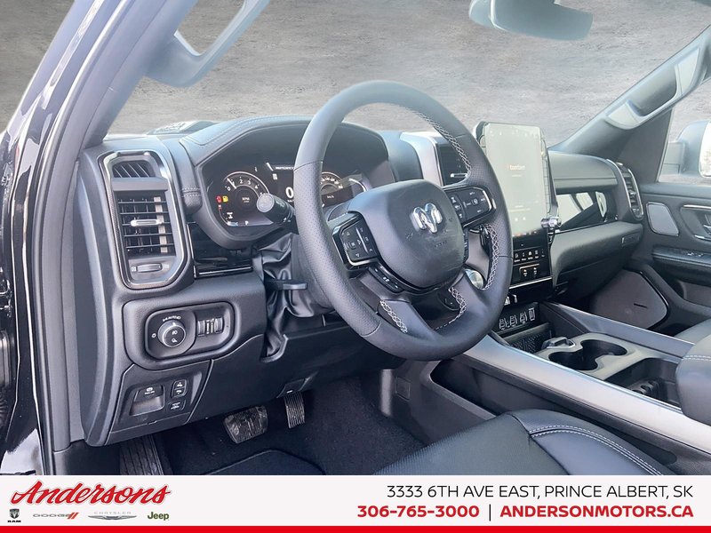 2026 Ram 1500 SPORT 3.0L Hurricane Twin Turbo I6 / Crew Cab / Power Running Boards / Trailer Brake Control