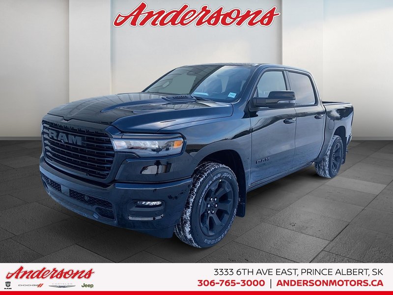 2026 Ram 1500 SPORT 3.0L Hurricane Twin Turbo I6 / Crew Cab / Power Running Boards / Trailer Brake Control