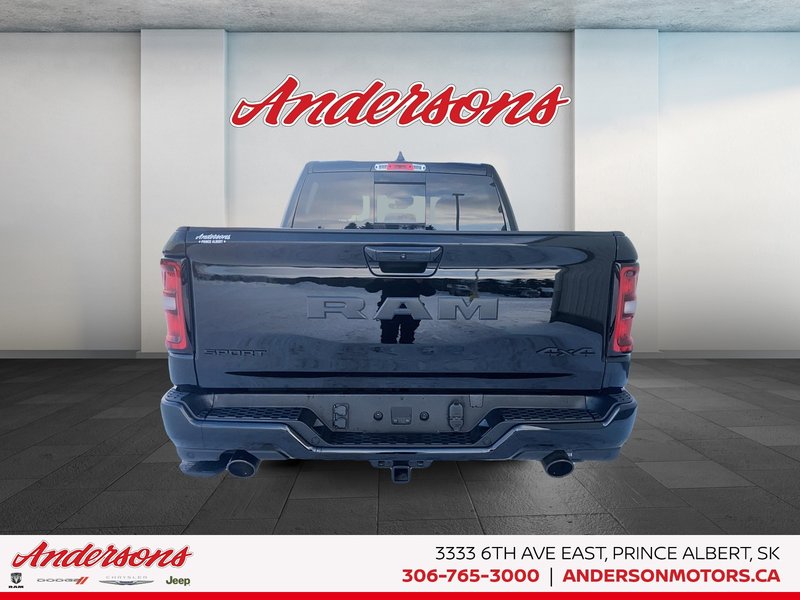 2026 Ram 1500 SPORT 3.0L Hurricane Twin Turbo I6 / Crew Cab / Power Running Boards / Trailer Brake Control