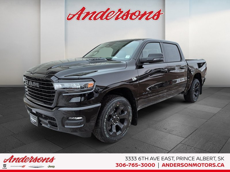 2026 Ram 1500 SPORT 5.7L HEMI V8 / Crew Cab / harman/kardon Premium Audio / Panoramic Sunroof