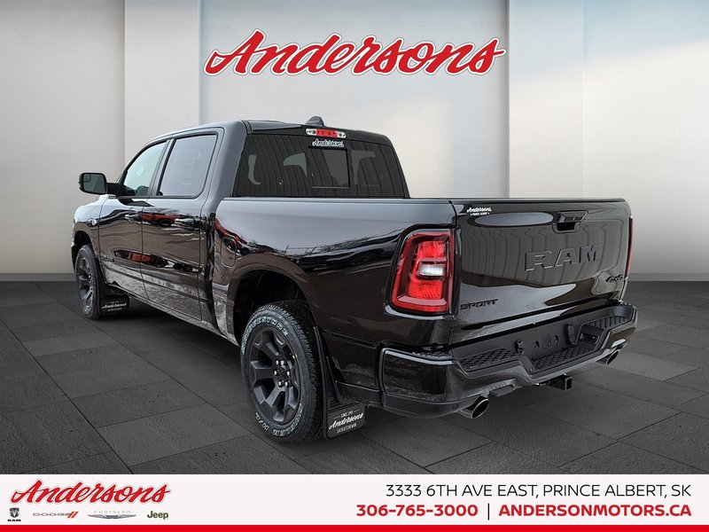 2026 Ram 1500 SPORT 5.7L HEMI V8 / Crew Cab / harman/kardon Premium Audio / Panoramic Sunroof
