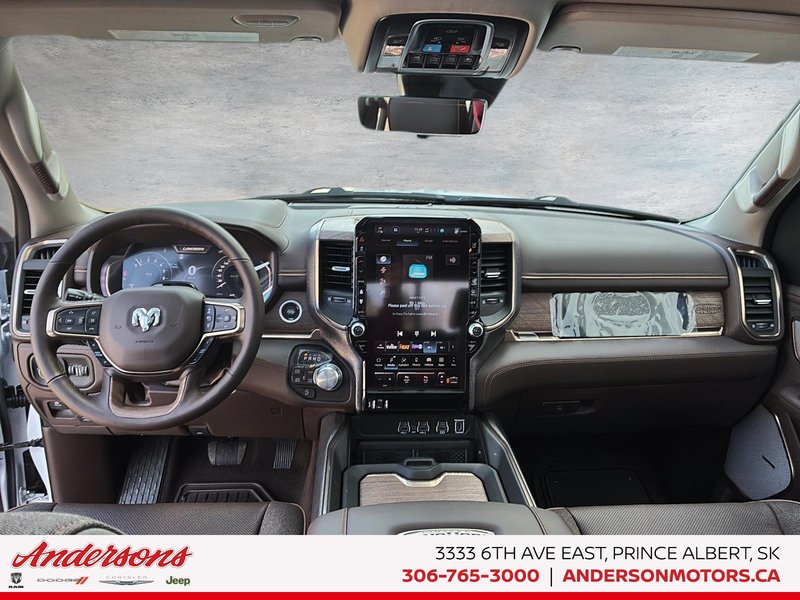 2026 Ram 1500 LONGHORN 5.7L HEMI V8 / Crew Cab / RamBox & Surround View Camera System