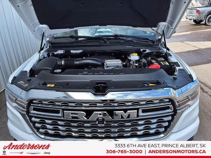 2026 Ram 1500 LONGHORN 5.7L HEMI V8 / Crew Cab / RamBox & Surround View Camera System