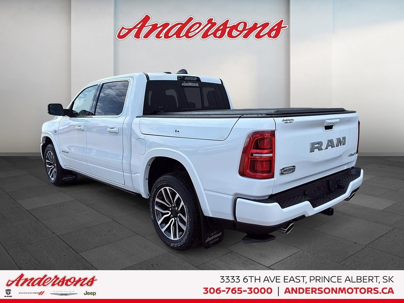 2026 Ram 1500 LONGHORN 5.7L HEMI V8 / Crew Cab / RamBox & Surround View Camera System