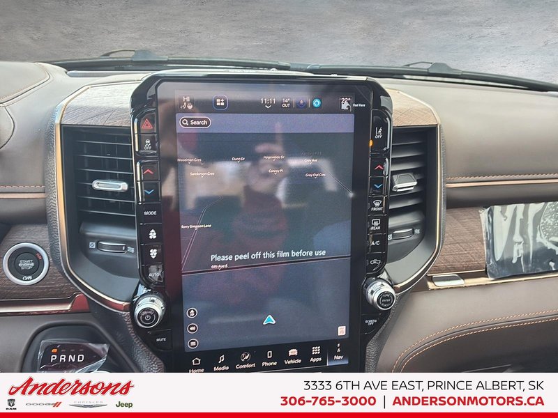 2026 Ram 1500 LONGHORN 5.7L HEMI V8 / Crew Cab / RamBox & Surround View Camera System