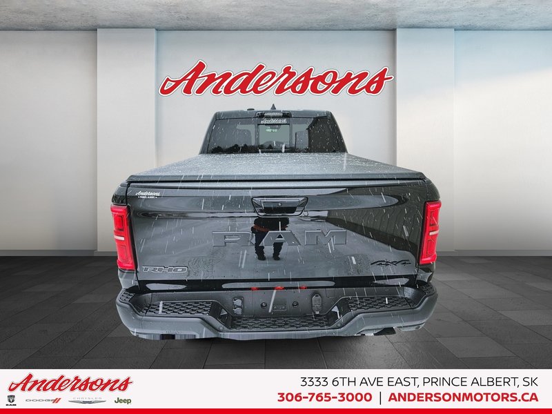 2026 Ram 1500 RHO 3.0L Hurricane HO Twin Turbo I6 / Crew Cab / Mopar RHO Graphics / Off-Road Running Boards