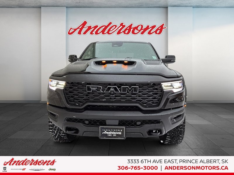 2026 Ram 1500 RHO 3.0L Hurricane HO Twin Turbo I6 / Crew Cab / Mopar RHO Graphics / Off-Road Running Boards