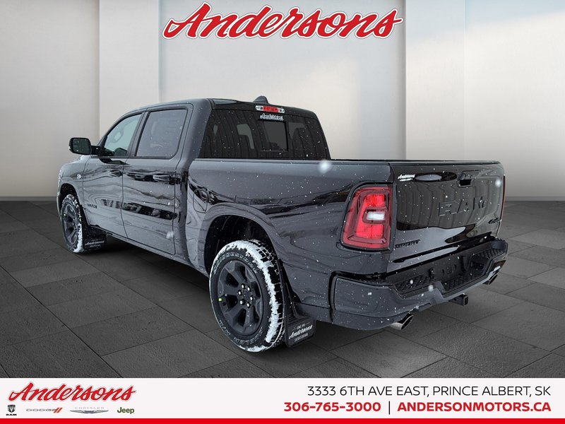 2026 Ram 1500 SPORT 5.7L HEMI V8 / Sport Crew Cab 4x4 / Premium harman/kardon Audio / Dual-Pane Panoramic Sunroof